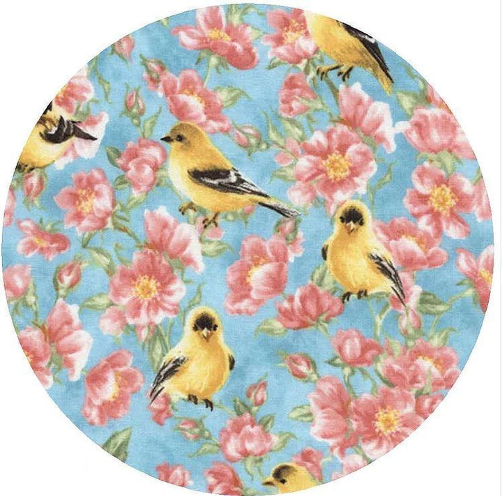 Decorative Silicone Jar Opener Gold Finch Garden
