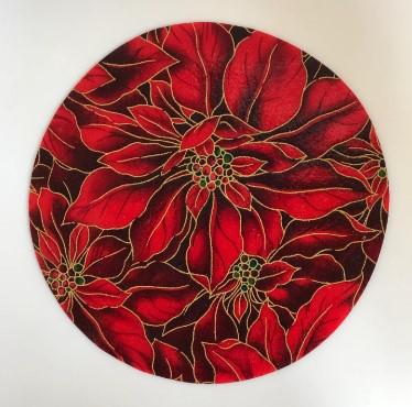 Decorative Silicone Jar Opener | Poinsettia