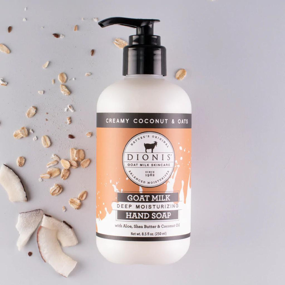 Dionis Skincare Goat Milk Hand Soap | Creamy Coconut & Oats