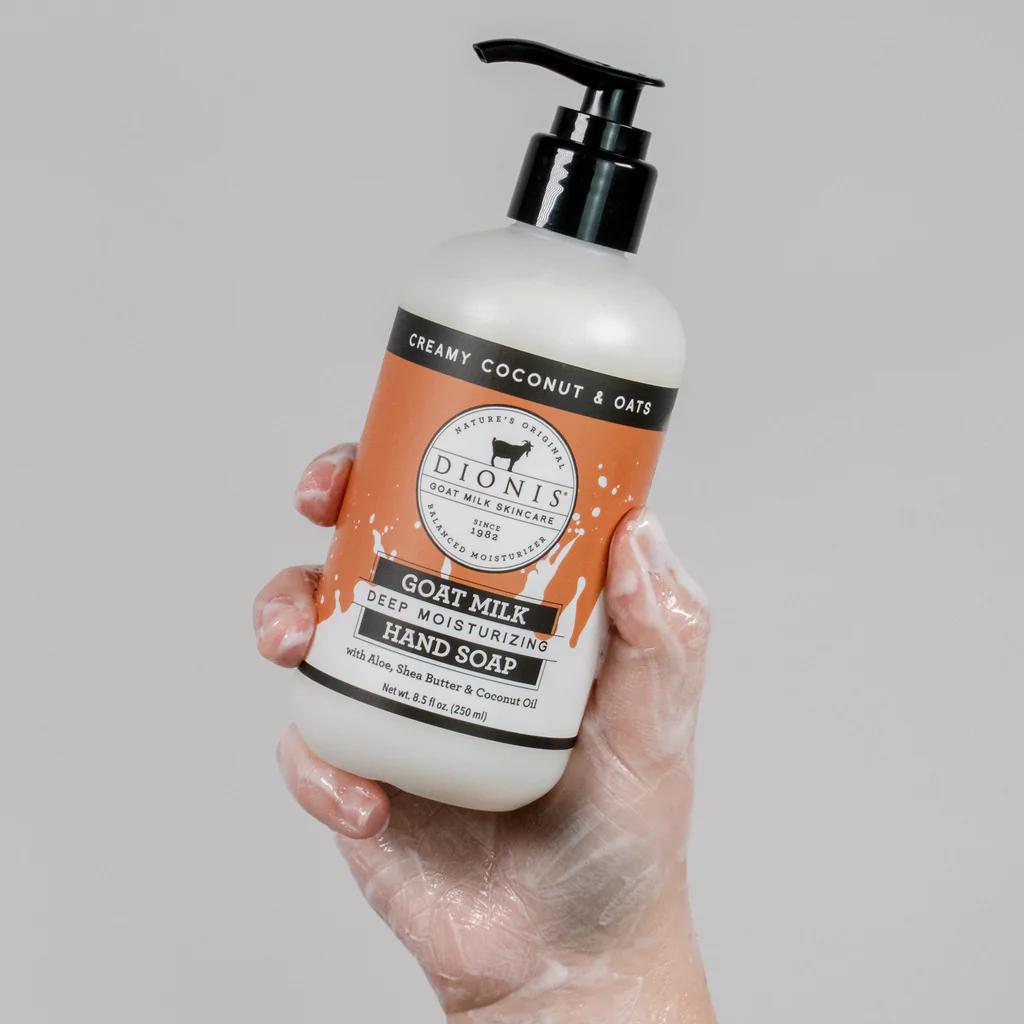 Dionis Skincare Goat Milk Hand Soap | Creamy Coconut & Oats