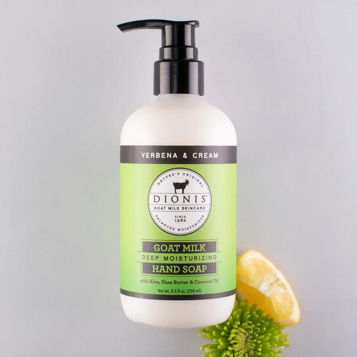Dionis Skincare Goat Milk Hand Soap | Verbena & Cream