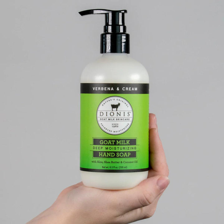 Dionis Skincare Goat Milk Hand Soap | Verbena & Cream