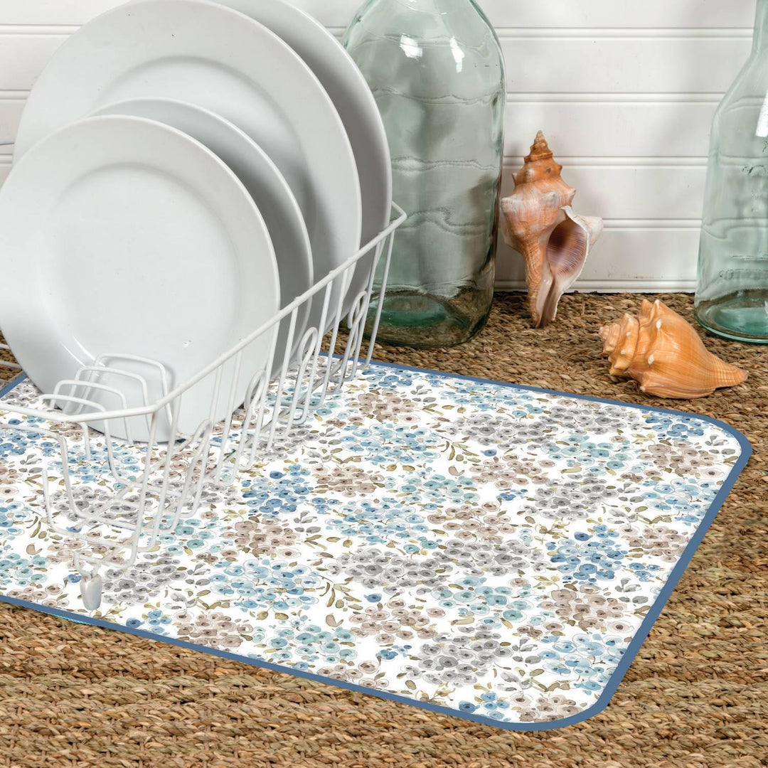 Dish Drying Mat | Blue Escape