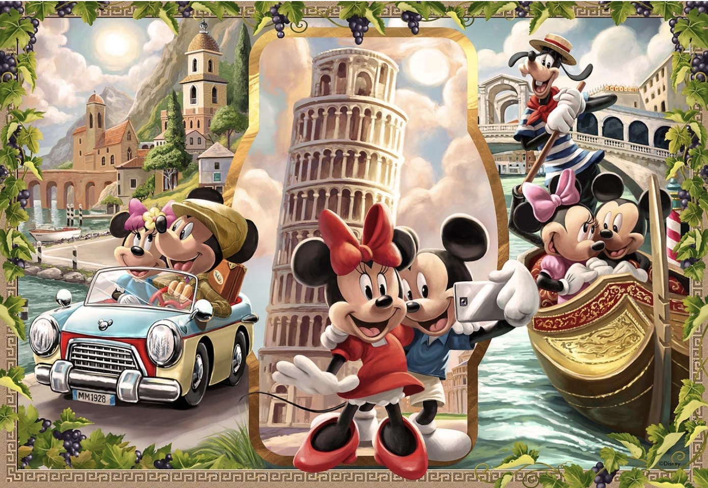 Ravensburger Jigsaw Puzzle | Mickey and Minnie Vacation 1000 Piece