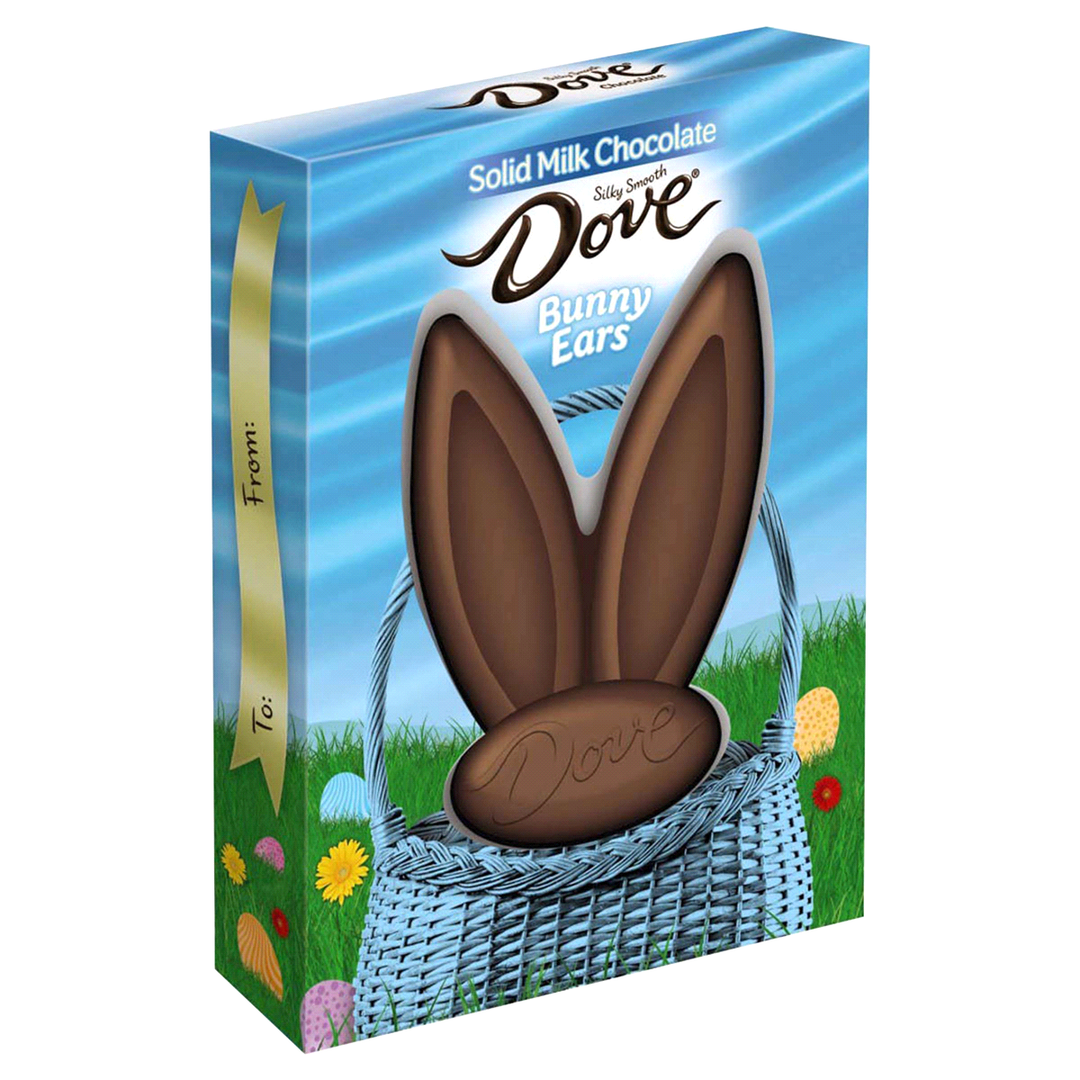 Dove Solid Milk Chocolate Bunny Ears