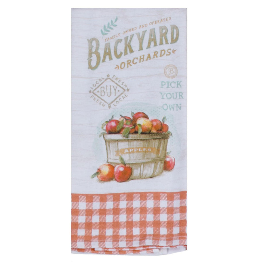 Dual Purpose Terry Towel | Backyard Orchard