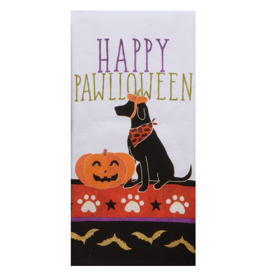 Dual Purpose Terry Towel | Happy Pawlloween