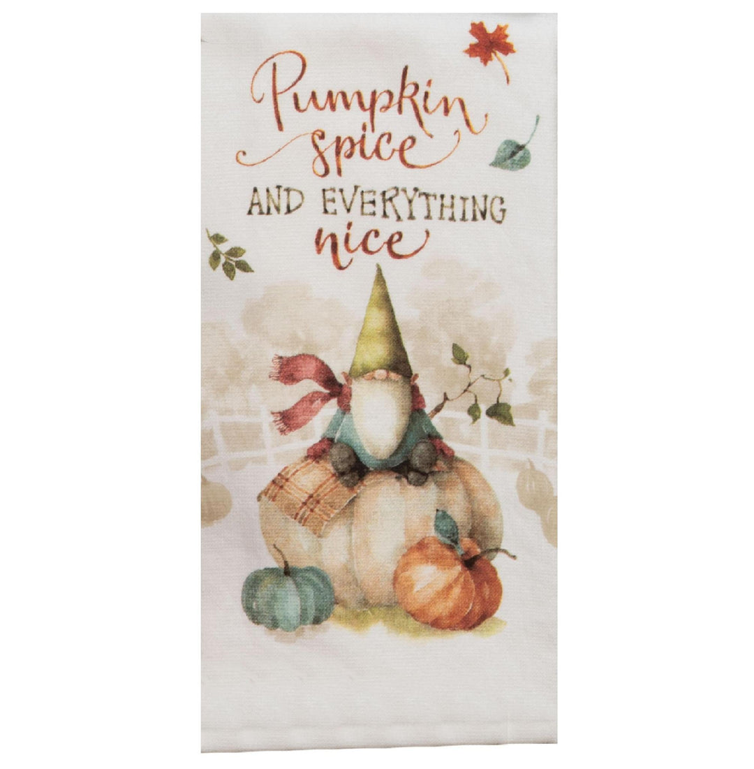 Dual Purpose Terry Towel | Pumpkin Spice & Everything Nice