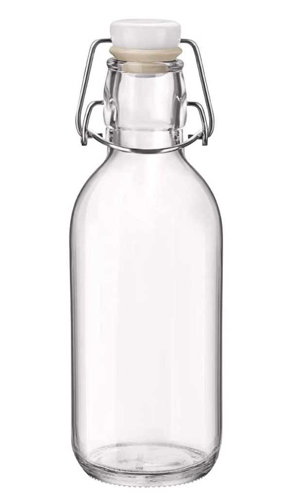 Emilia Swing Clamp Top Glass Bottle