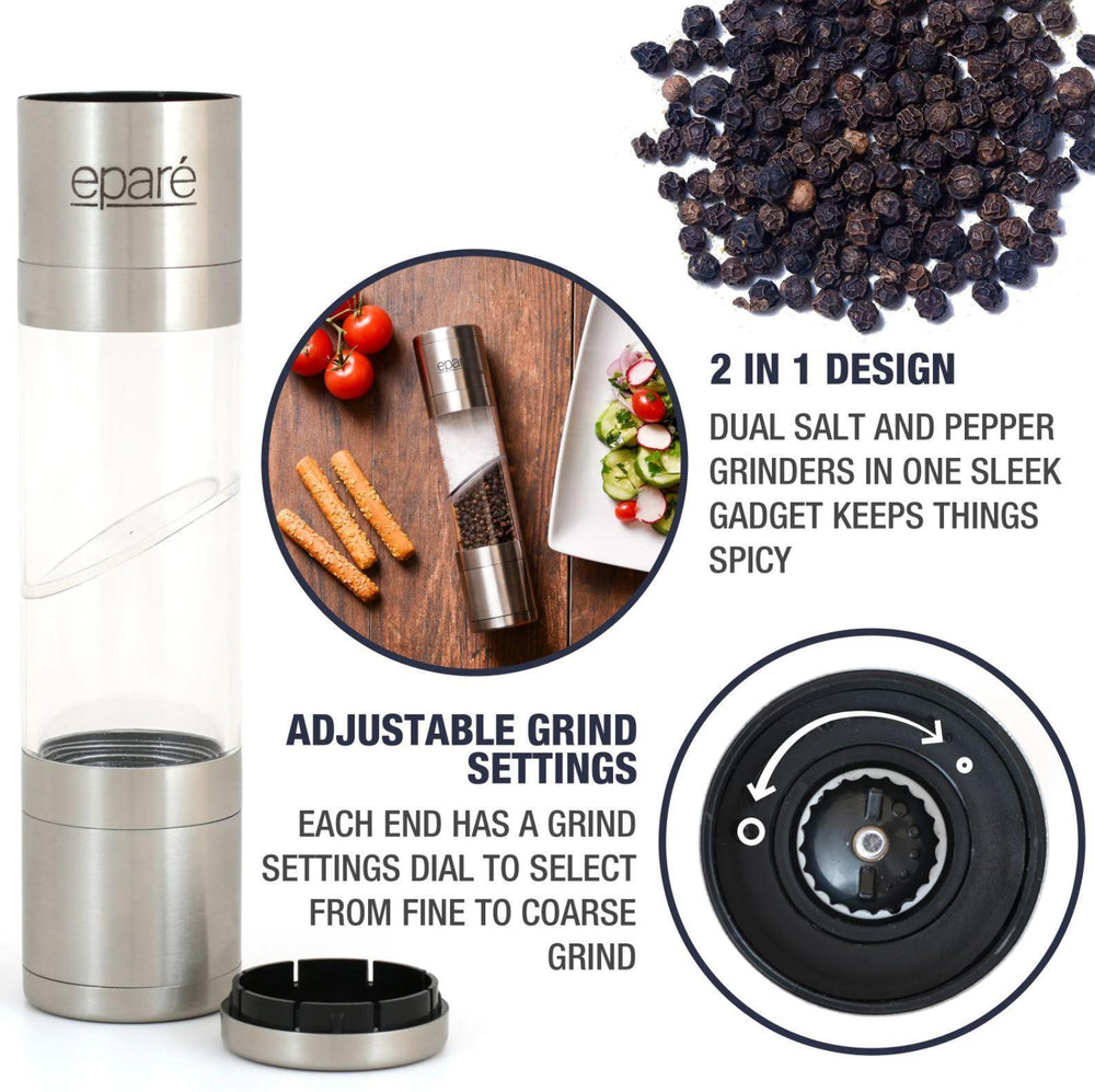Eparé Dual Manual Mill Spice Grinder