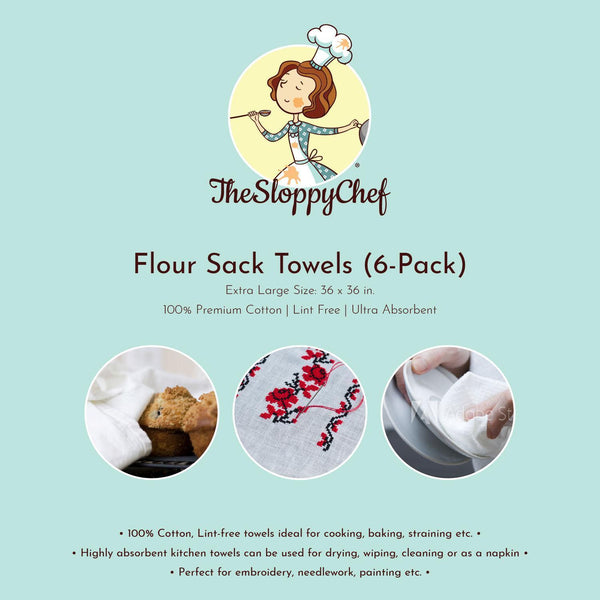 TOWEL FLOURSACK SWEET AS CAN BEE COTTON