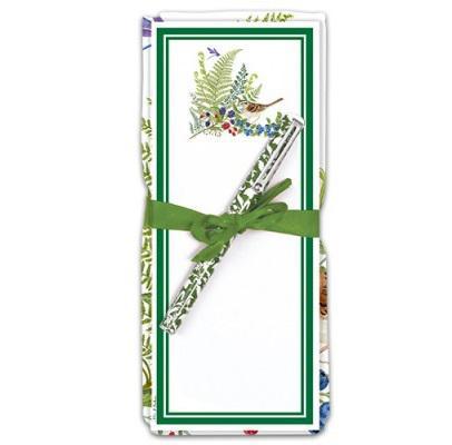 Flower Sack Towel & Magnetic Note Pad Gift Set | Fruit Forest