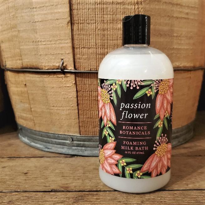 Foaming Milk Bath | Passion Flower Romance Botanical