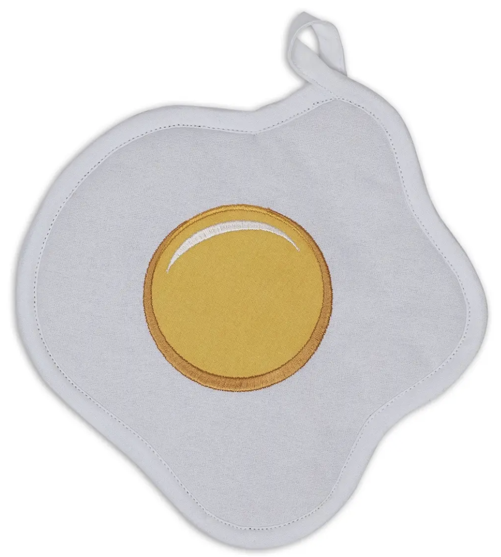Fried Egg Potholder by Design Imports