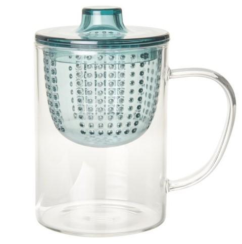 Clear Glass Teapot & Infuser - Golden Gait Mercantile