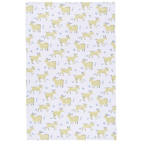 Goats Dishtowel