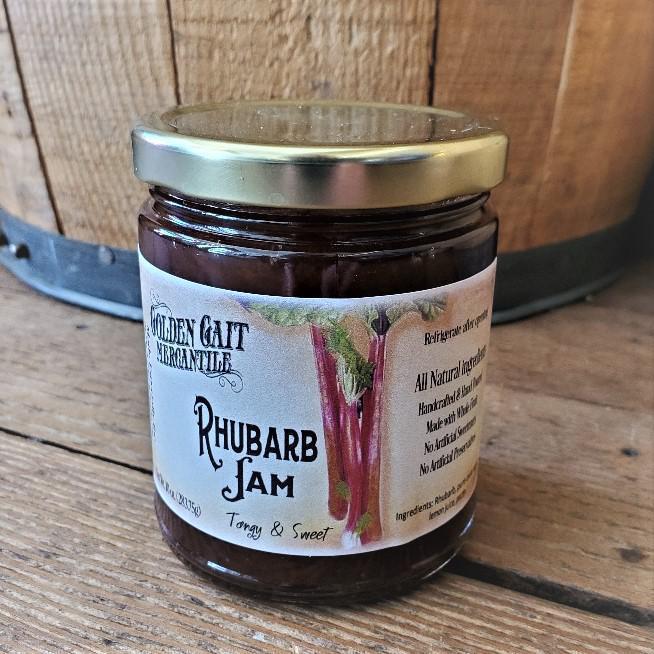 Golden Gait Mercantile Small Batch Jam | Rhubarb