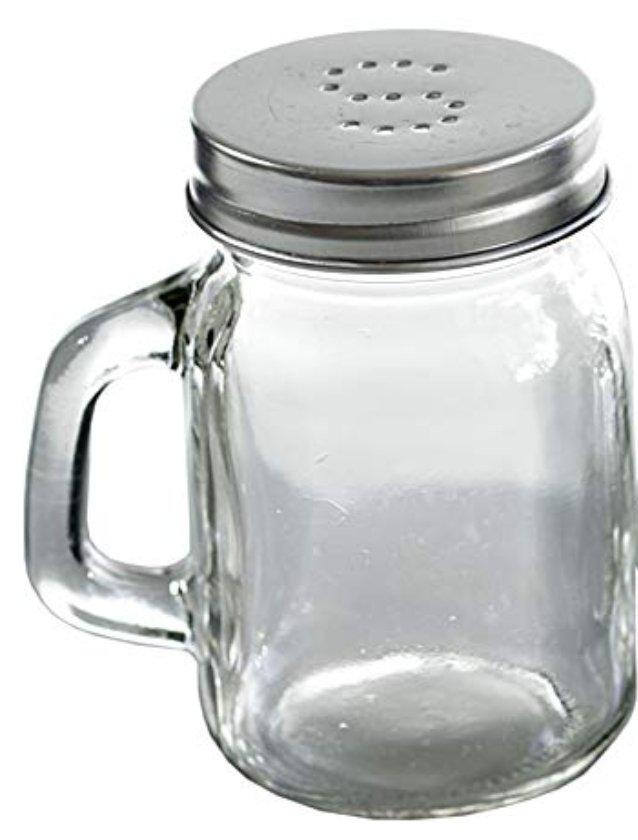 Grant Howard Glass Mini Mason Shaker