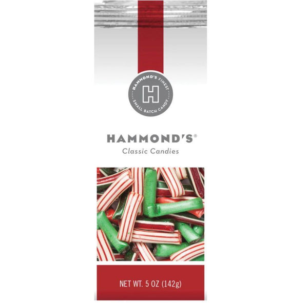 Hammond's Chocolate Filled Christmas Candy Straw Mix - Golden Gait