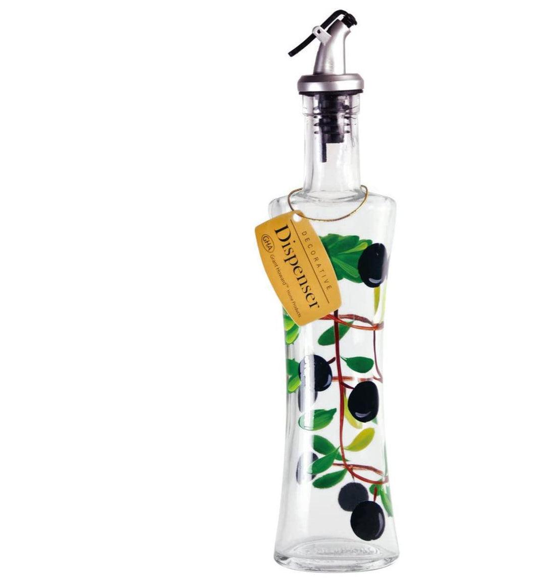 Hand Painted Olive Oil Dispenser
