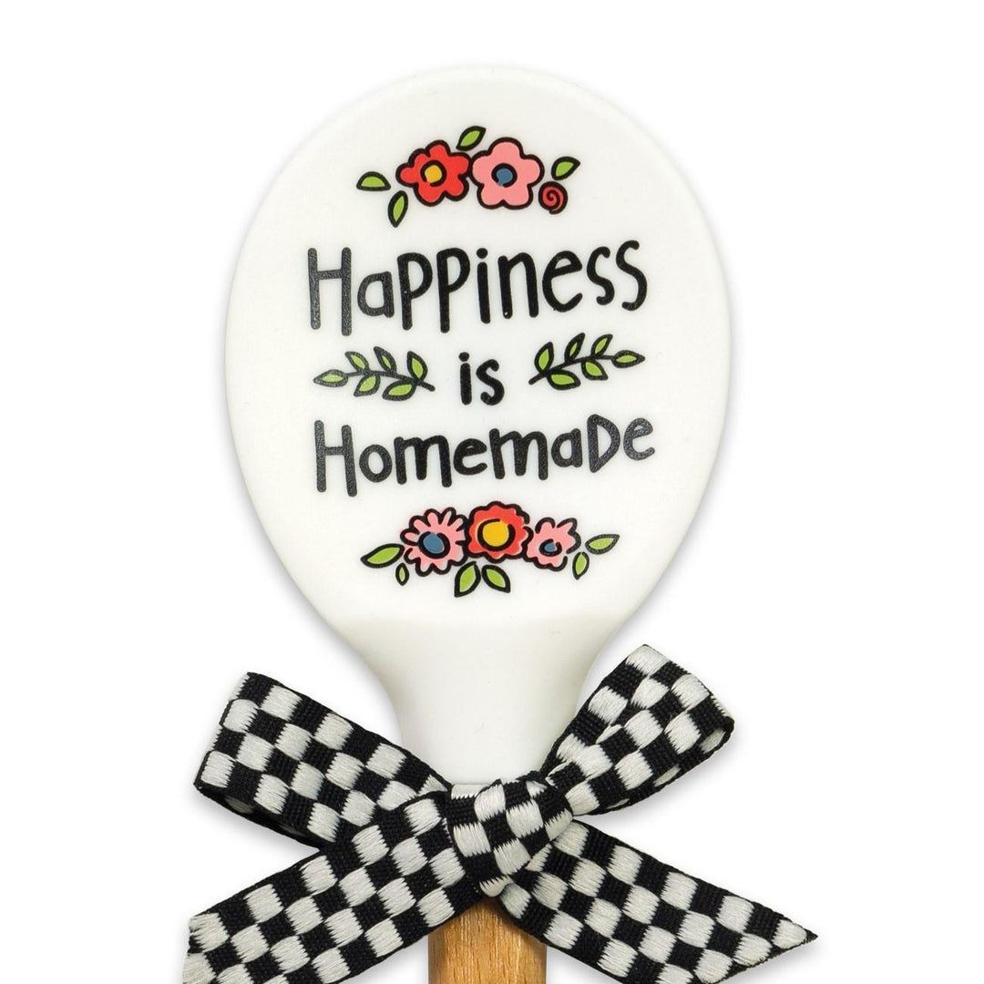 Happiness is Homemade Silicone Spoon
