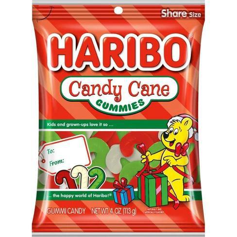 Haribo Gummy Candy Canes