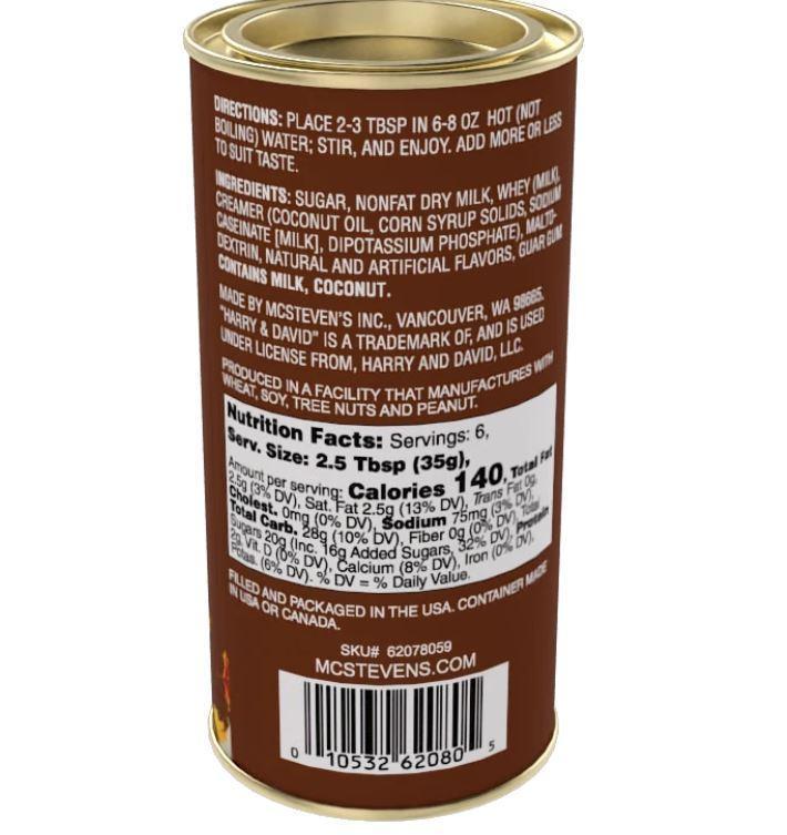 Harry & David® Maple Pecan White Chocolate Drink Mix