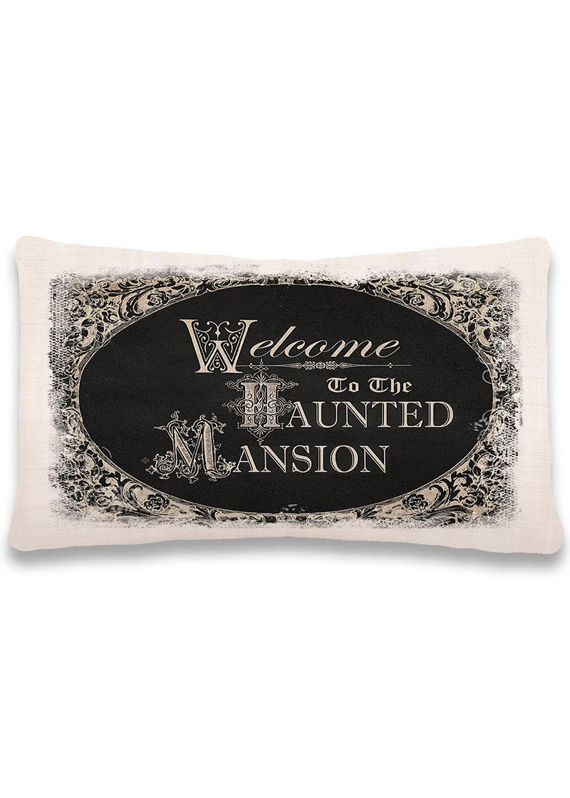 Heritage Lace Halloween Pillow | Curiosities Haunted Mansion