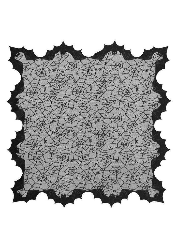 Heritage Lace Halloween Table Topper | Bats!