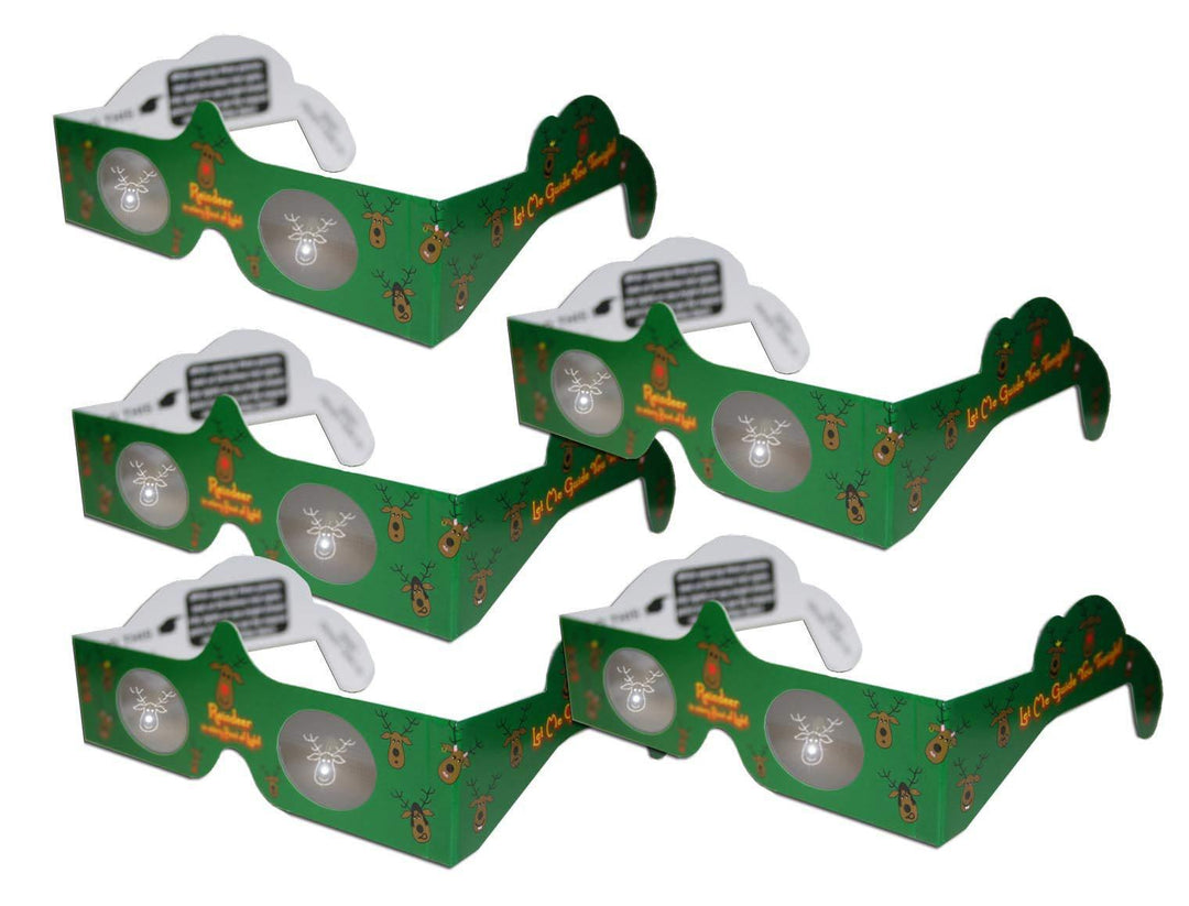 Holiday 3D Light Glasses | Reindeer