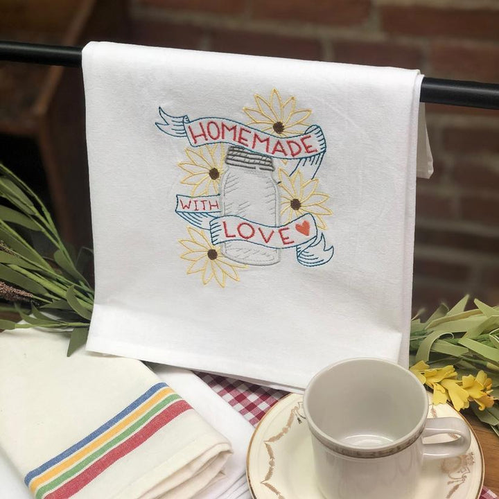 Homemade with Love Tea Towel
