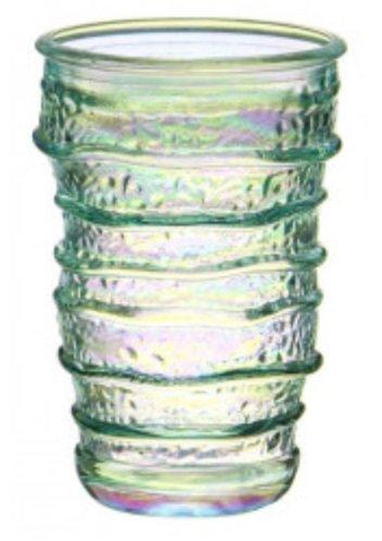 Iridescent Wave Glass Tumbler