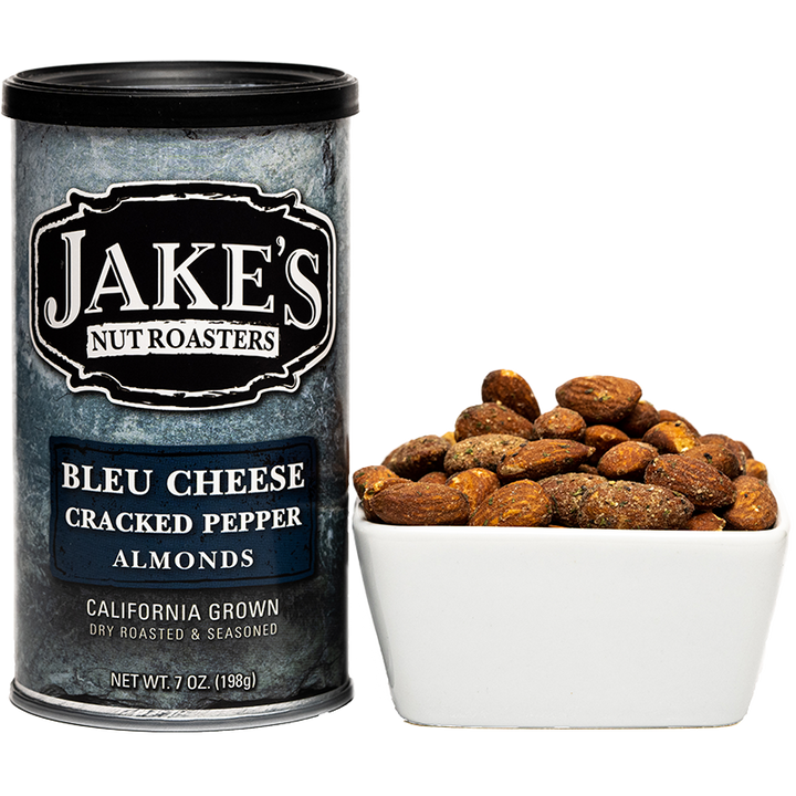 Jake's California Roasted Almonds | Bleu Cheese and Cracked Pepper