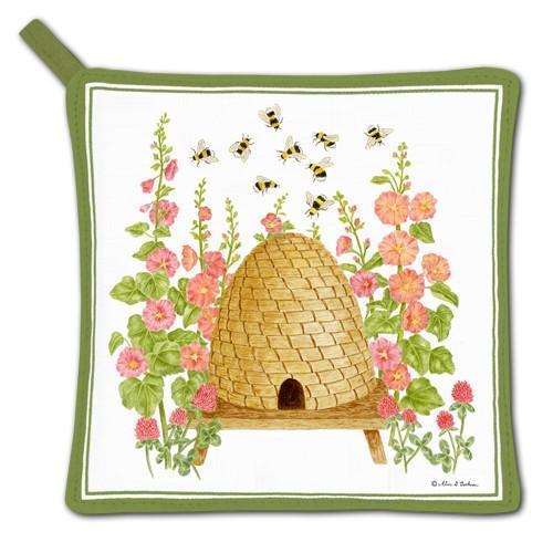 Kitchen Potholder Bee Skep