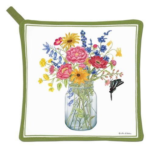 Kitchen Potholder | Spring Bouquet
