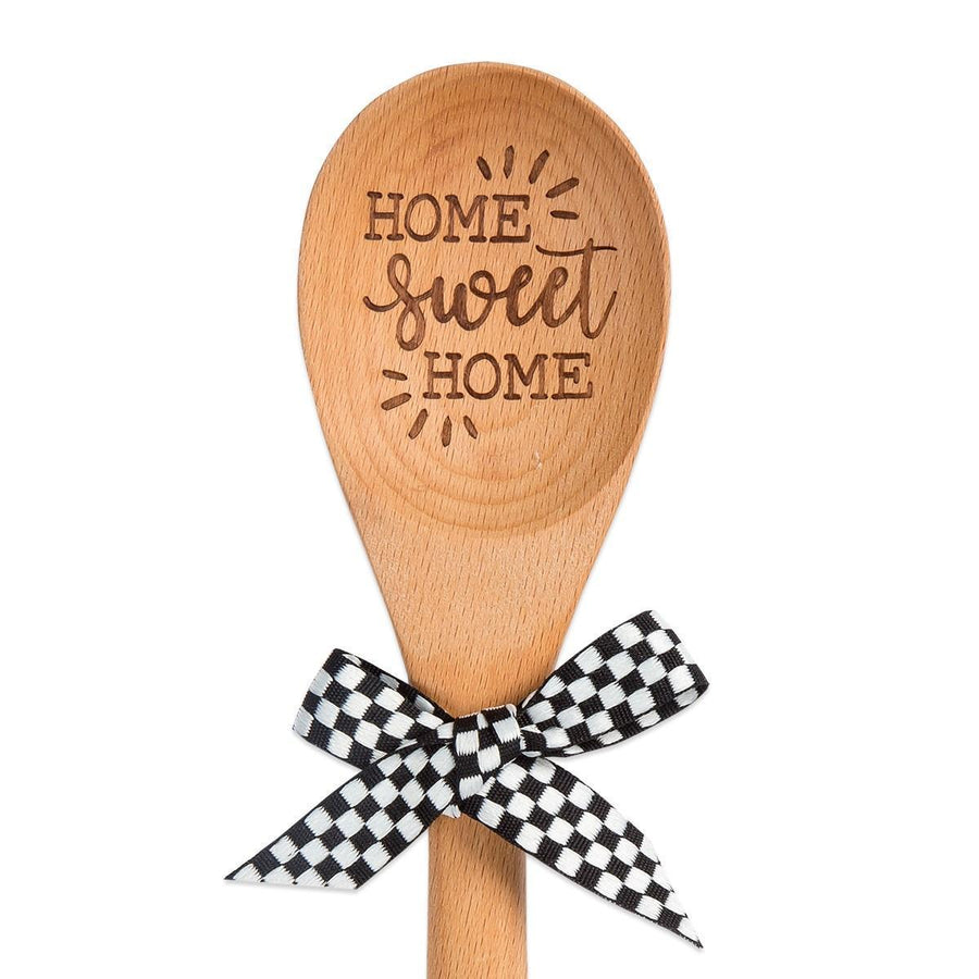 "Home Sweet Home" Sentiment Wood Spoon Kitchen Tool