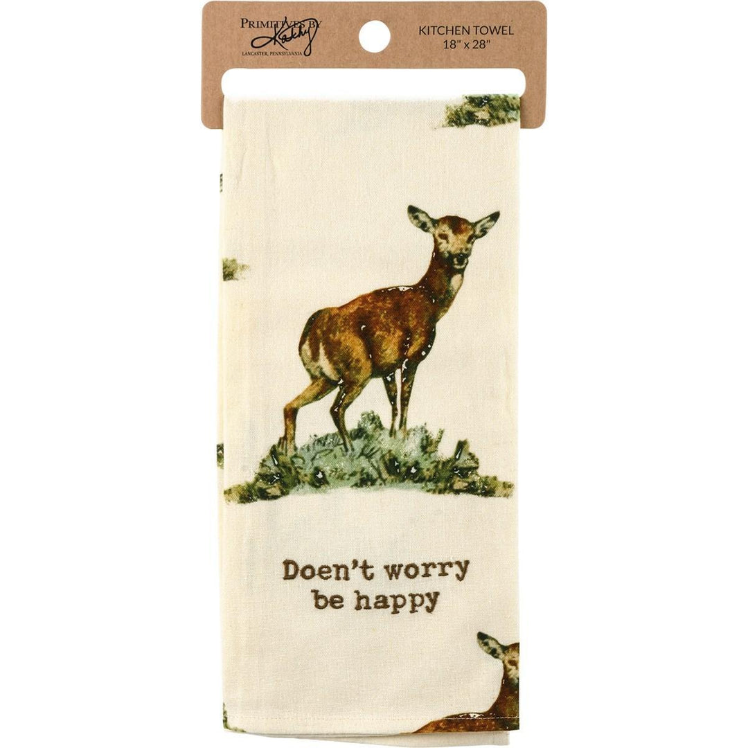 Kitchen Towel | Doen't Worry, Be Happy