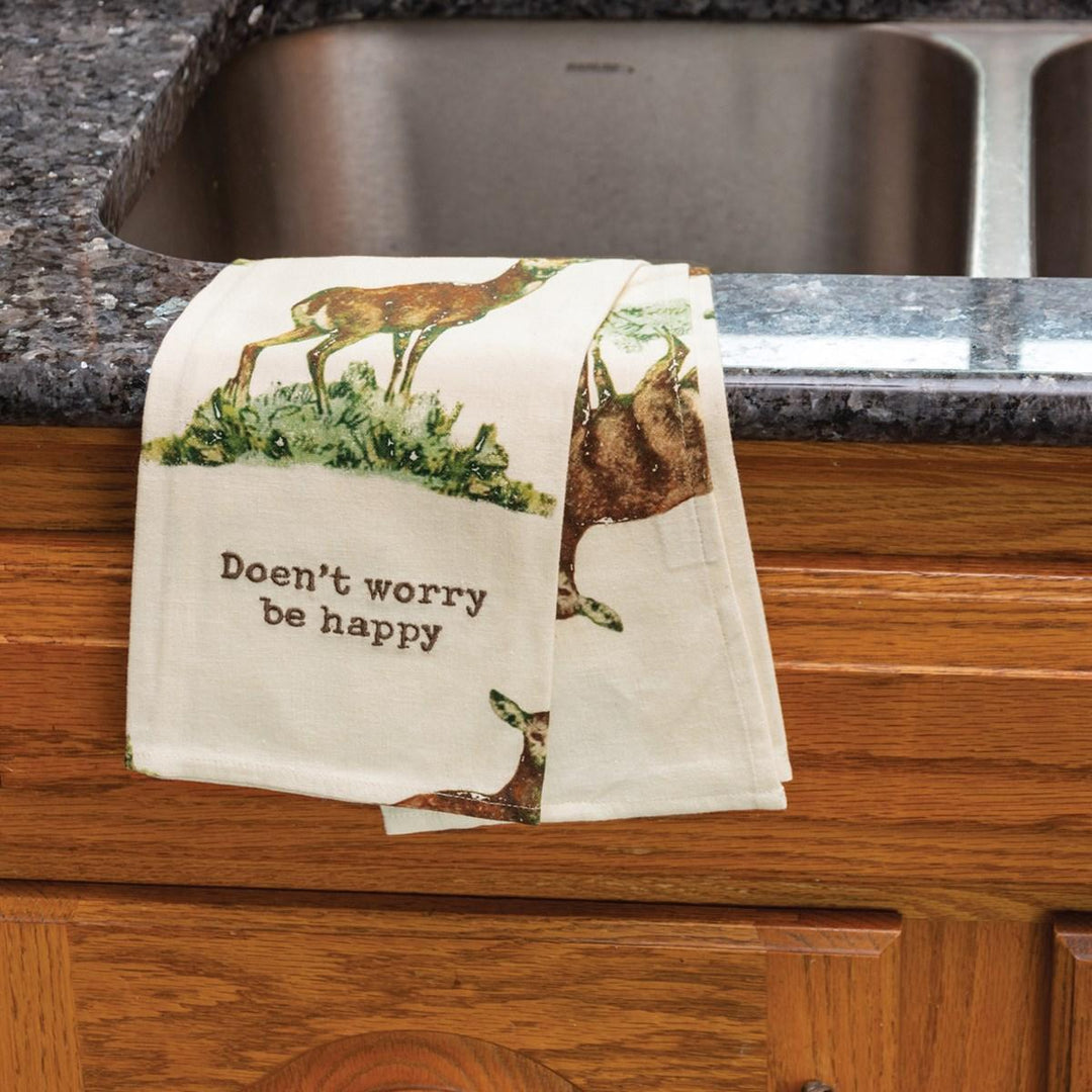 Kitchen Towel | Doen't Worry, Be Happy