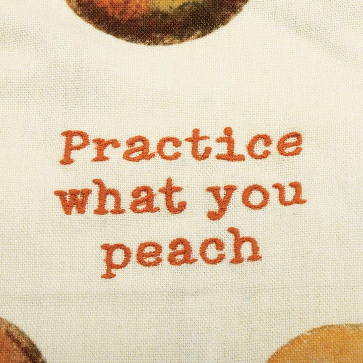 Kitchen Towel | Practice What You Peach