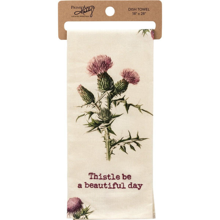 Kitchen Towel | Thistle Be a Beautiful Day