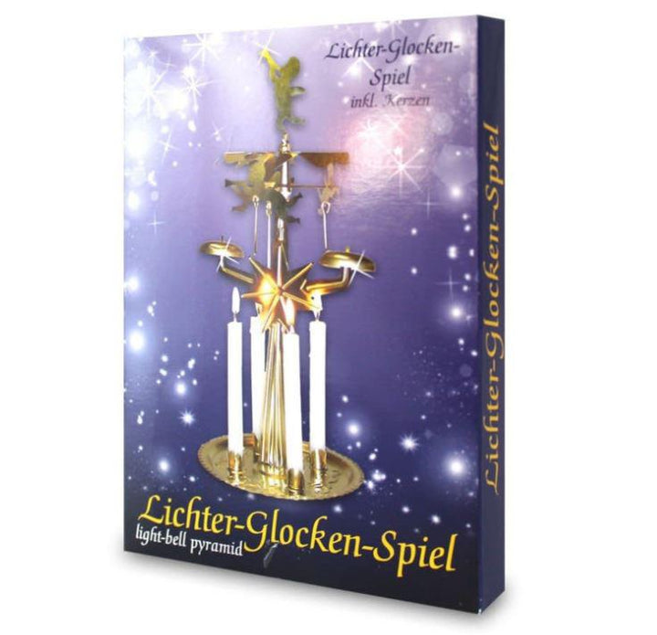 Kurt Adler Angel Chimes with 4 Candles