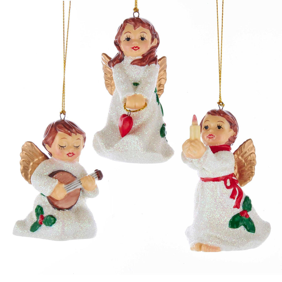 Kurt S. Adler Porcelain Angle Christmas Ornament
