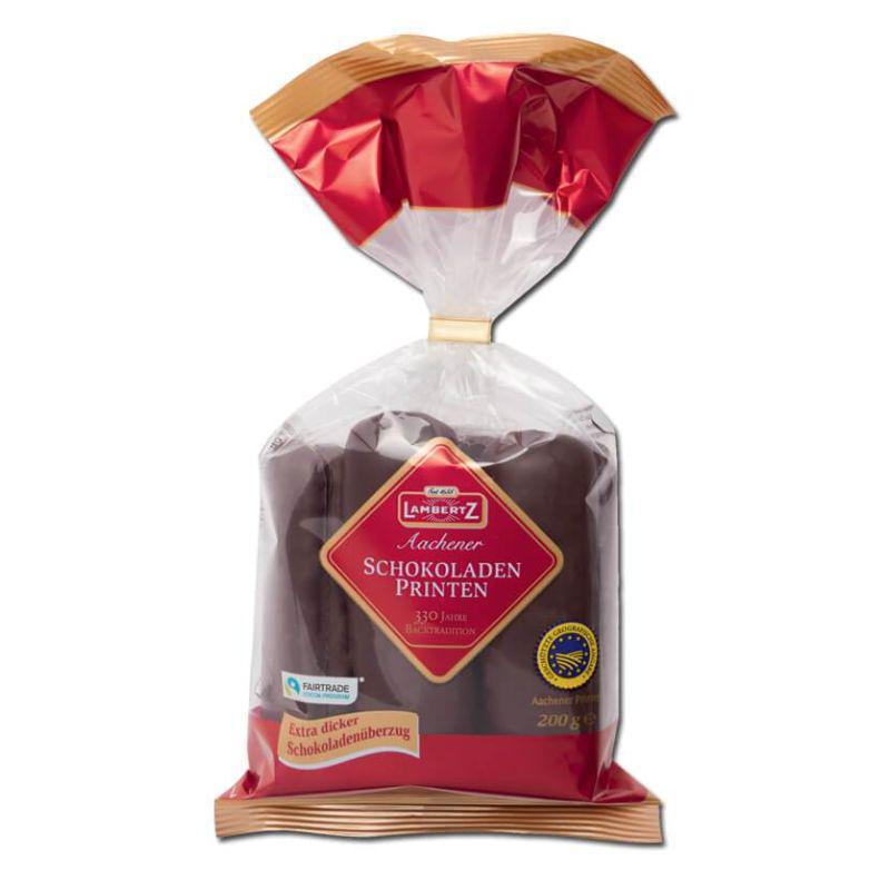 Lambertz Aachener Schokoladen Printen Chocolate Soft Gingerbread Cookies
