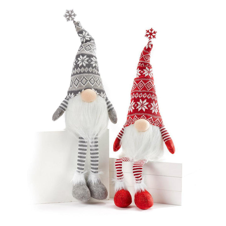 LED Sitting Nordic Winter Gnome