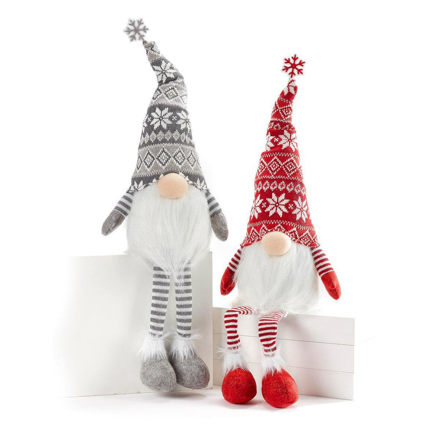LED Sitting Nordic Winter Gnome