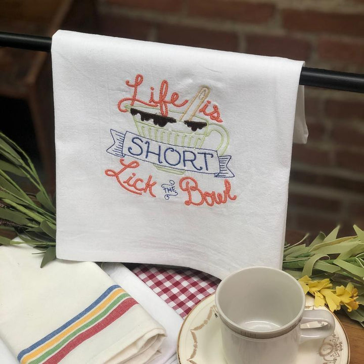 Life is Short Tea Towel