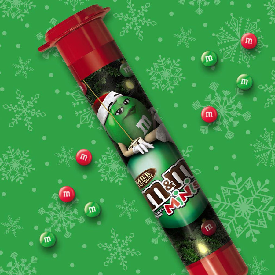 M&M's Minis Milk Chocolate Mega Christmas Tube