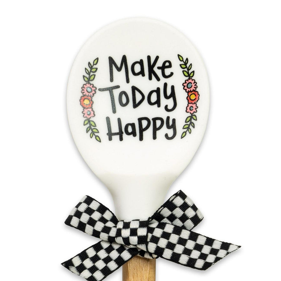 Make Today Happy Silicone Spoon