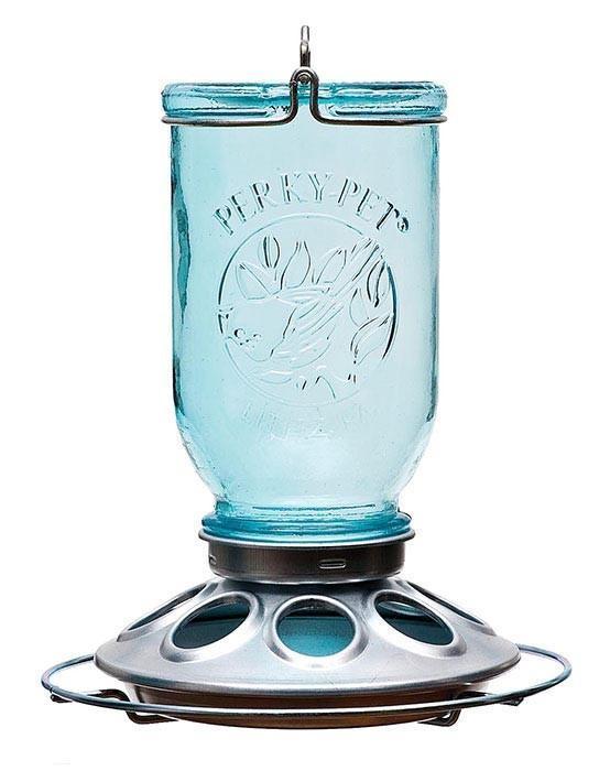 Mason Jar Bird Waterer