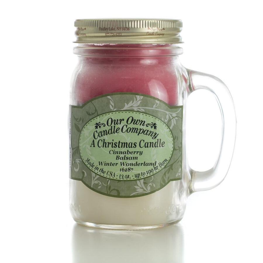 Mason Jar Candle | Christmas Tripple